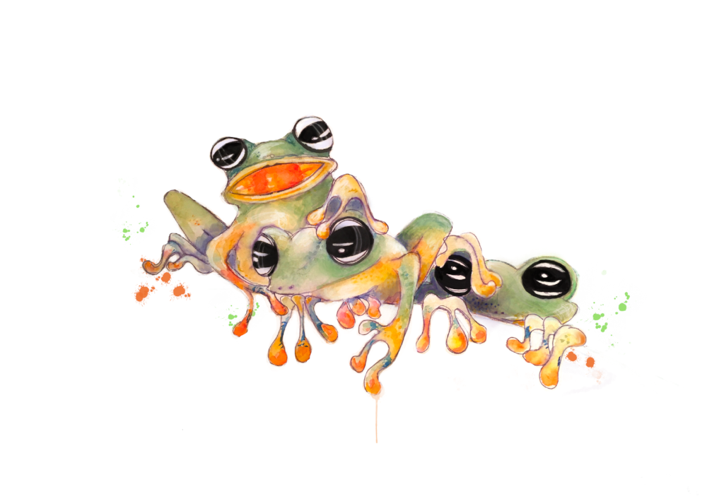 Three Little Frogs